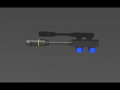 M15 F Type Module Αρσενικό Θηλυκό αδιάβροχο βύσμα