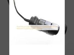 Πίνακα Mount USB RJ45 Αδιάβροχο συνδετήρα Socket του δικτύου σύστημα εξοπλισμού κρυστάλλων