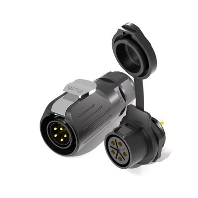 Αγορά LP20 Push Plug Waterproof Power Connector με προστασία IP67, βαθμολογία ρεύματος 20A και χωρίς βίδες τύπου πρότυπο IEC διαδικτυακή κατασκευή