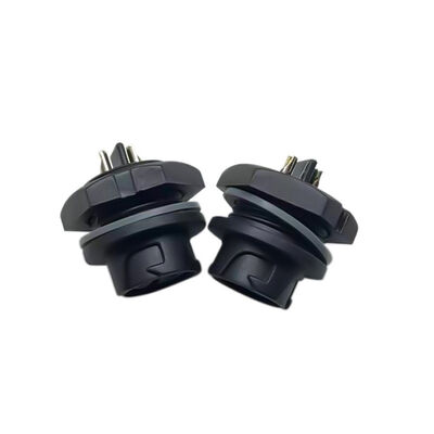 500V IP67 Αδιάβροχος κυκλικός σύνδεσμος M16 LED Φωτισμού με επιχρυσωμένες επαφές από ορείχαλκο