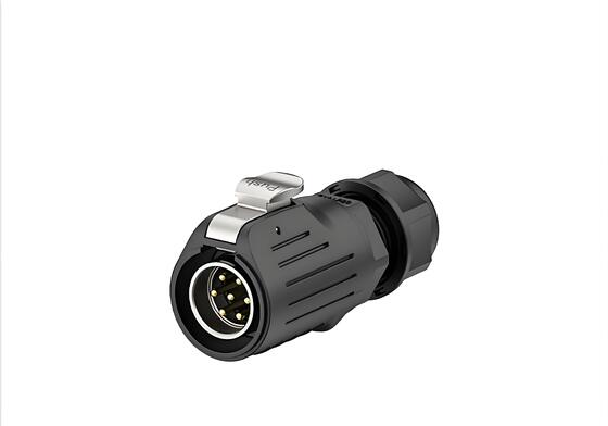Διάταξη LP20 7-Pin IP68 Αδιάβροχος σύνδεσμος 10A
